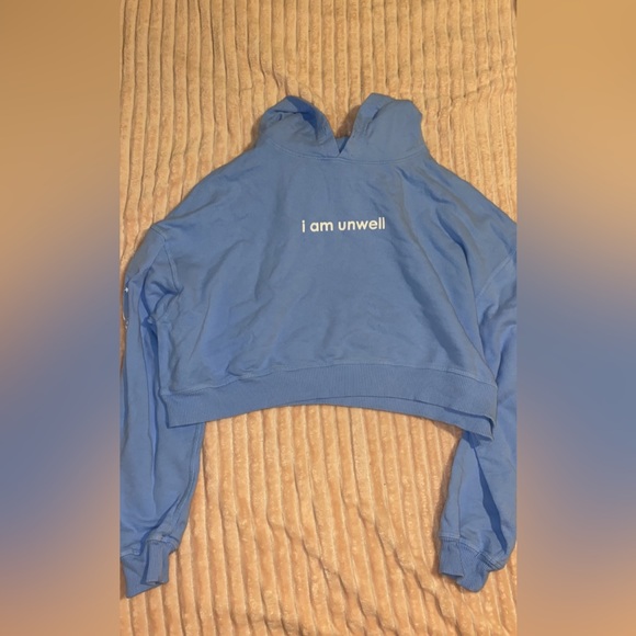 Barstool Sports Sweaters Call Her Daddy Unwell Cropped Hoodie